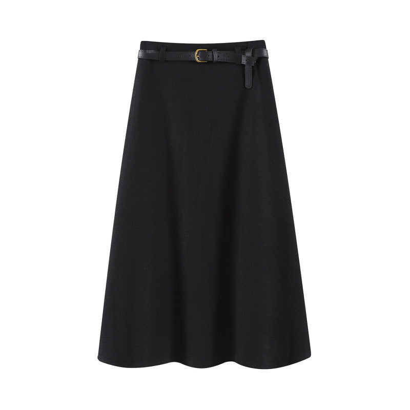 A high waist skirt