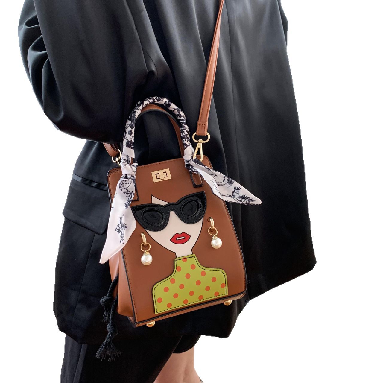 A messenger bag