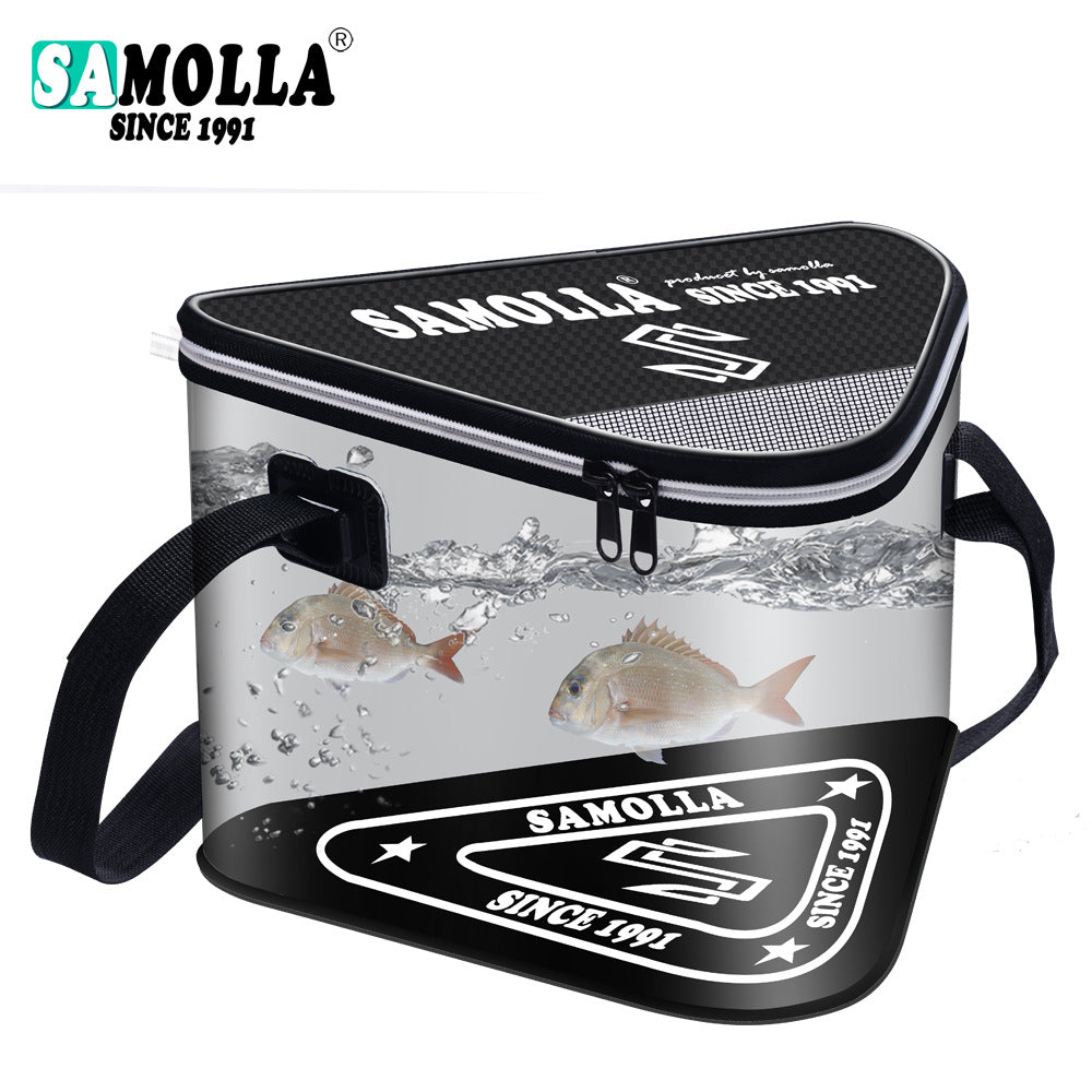 A Portable Foldable Fish Bucket – Perfect for Outdoor Fishing