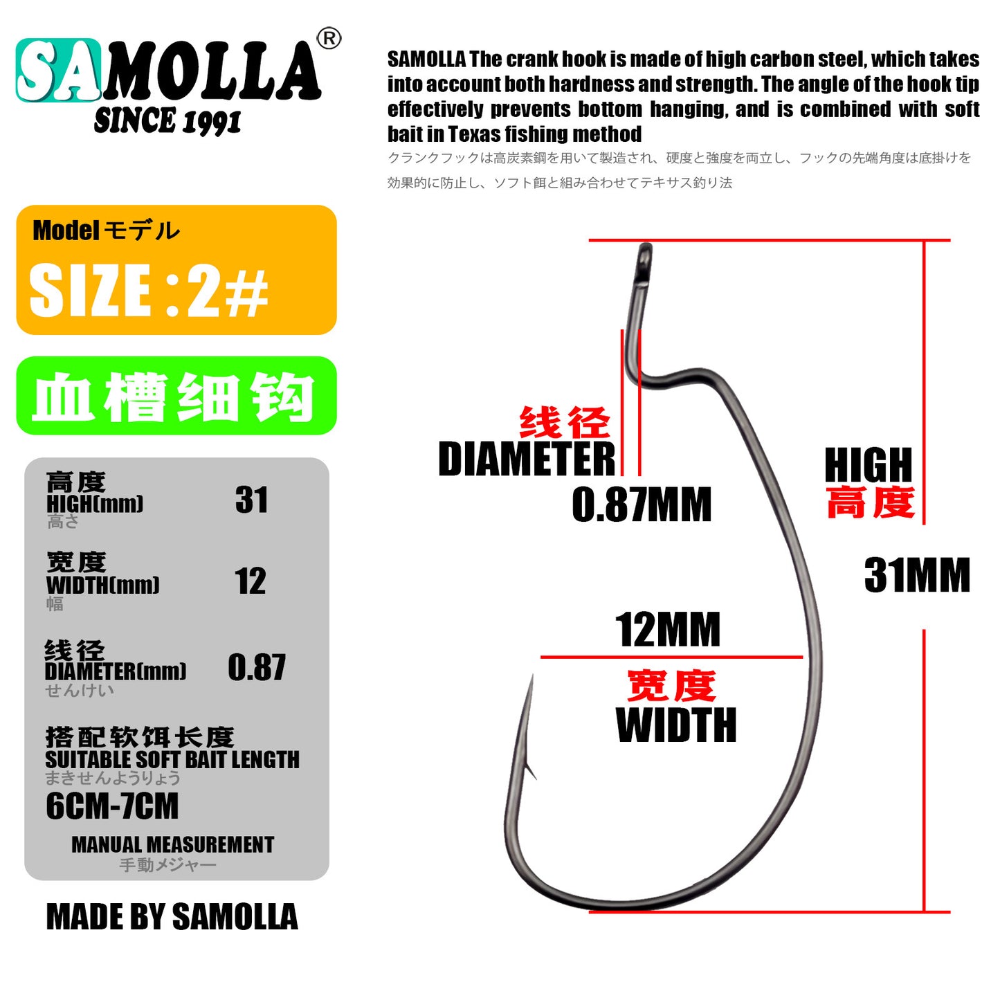 A Heavy-duty Crankbait Hook – Ultra-thin, Wide-belly, Dual Selection