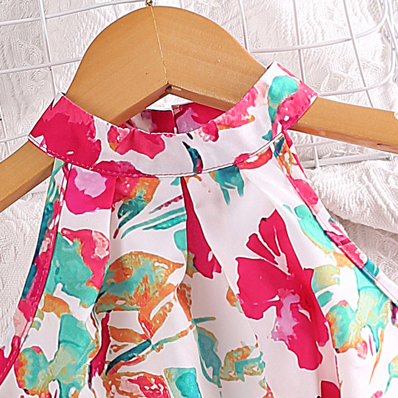 A European and American girls' suits cross-border popular children's clothing
