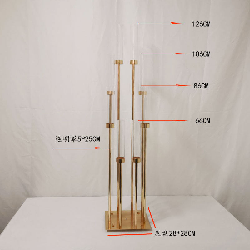 A golden candlestick