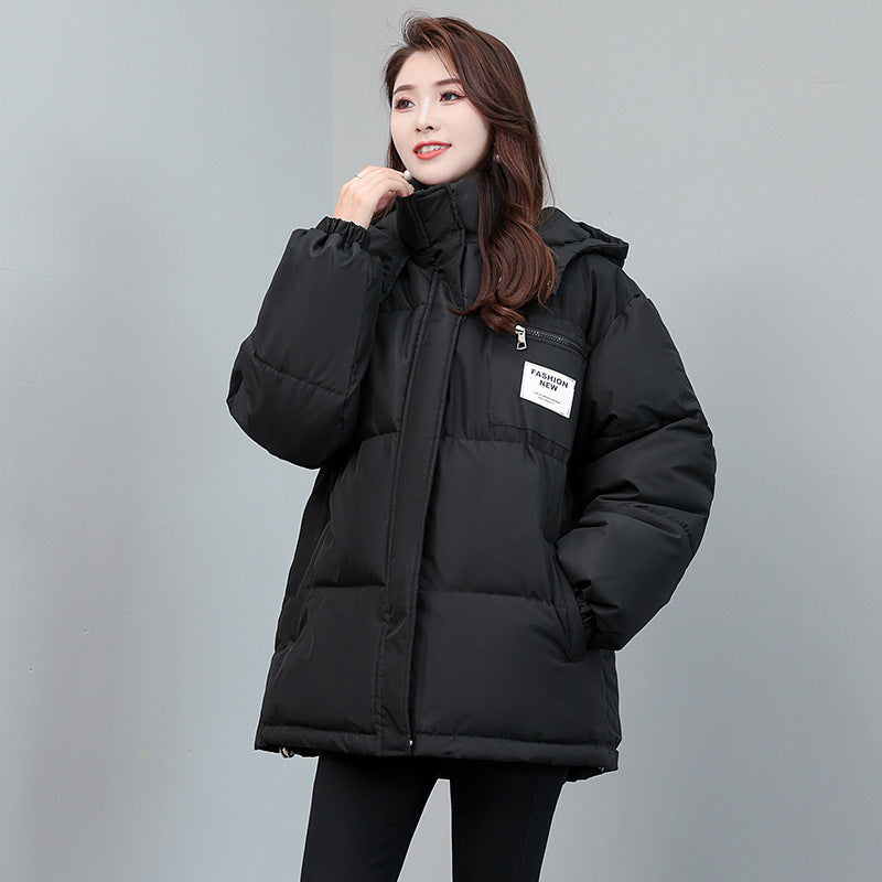 A bread clothes short down cotton-padded clothes women