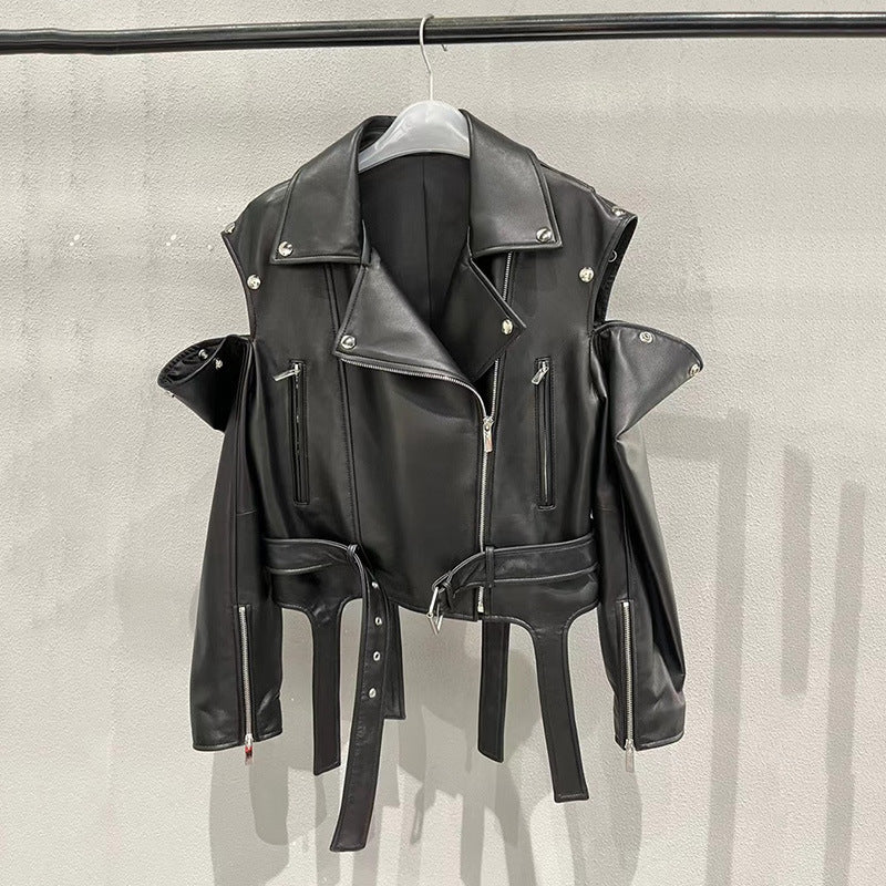 A double zip jacket