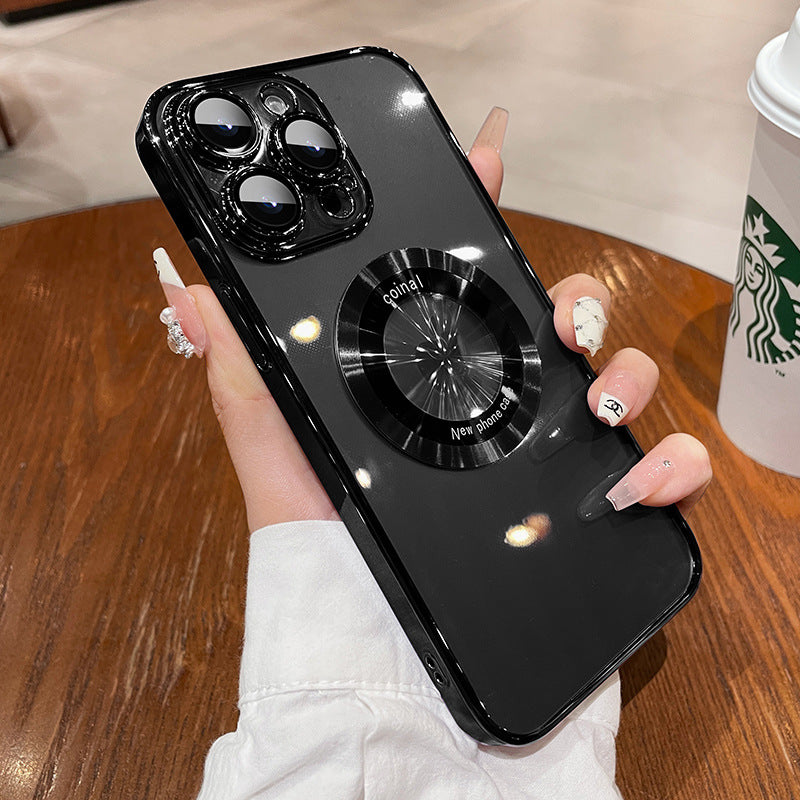 A magnetic phone shell