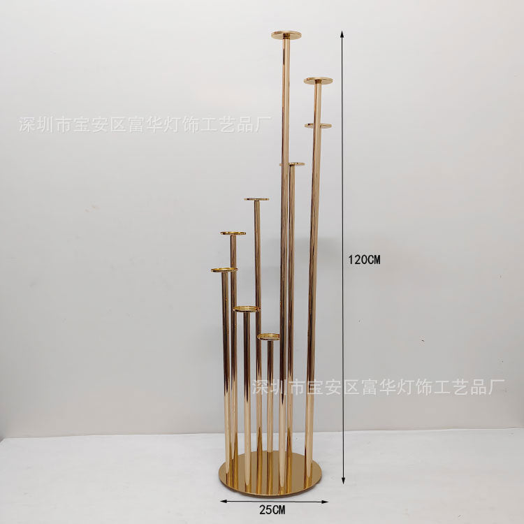 A golden candlestick