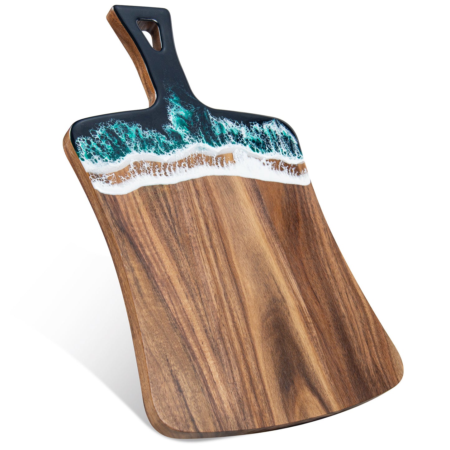 A Acacia wood cutting board cutting board whole wood steak plate fruit bread chopping board kitchen household solid wood