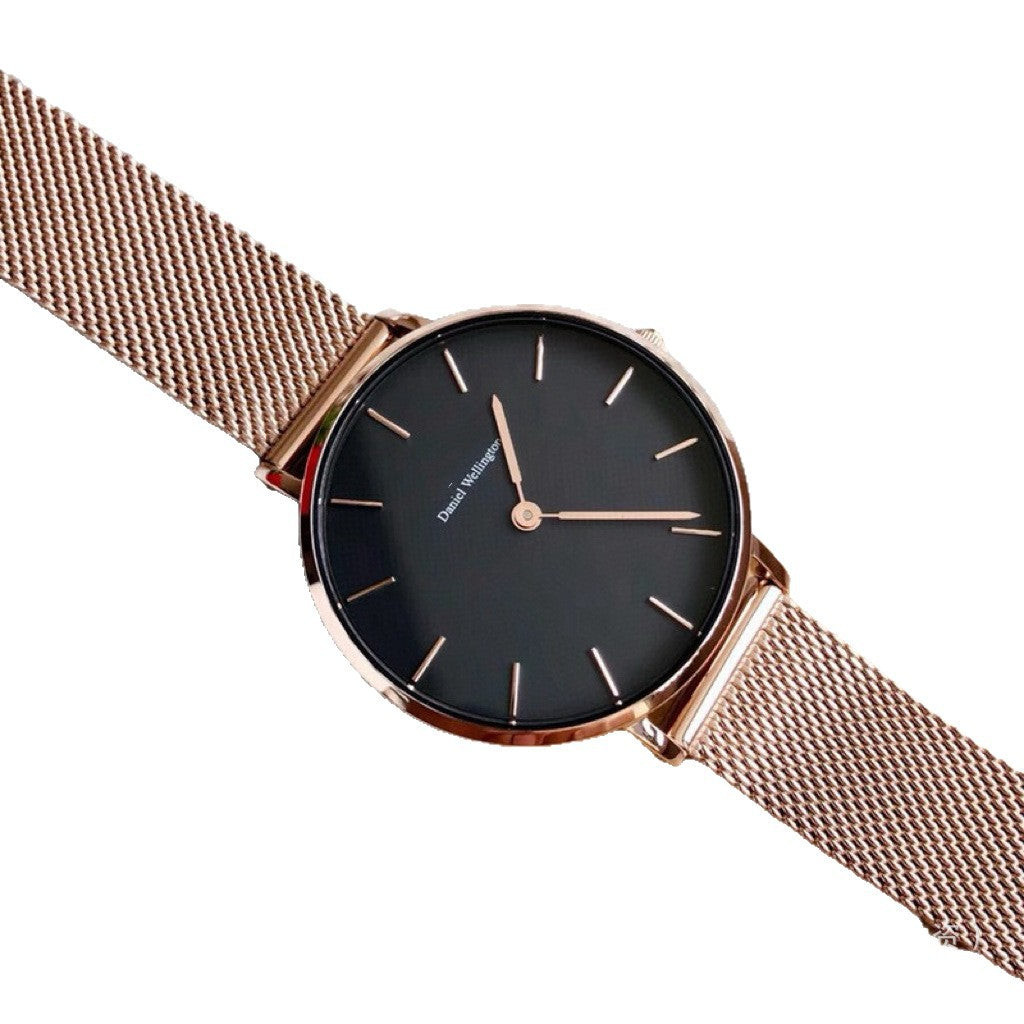 A D W couple hot-selling new watch quartz watch, fashionable and simple men's and women's watch manufacturers