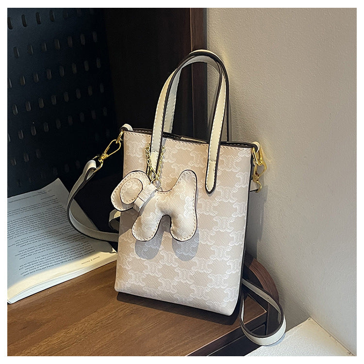 A shoulder messenger bag