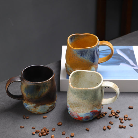 A ceramic cup creative mug