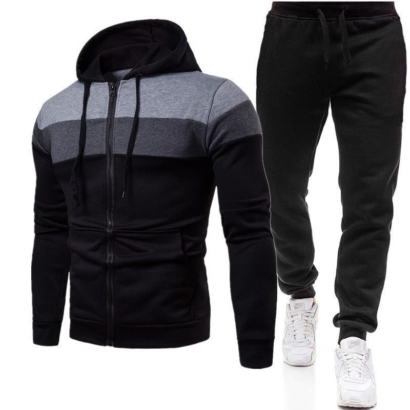 A men's sweater suit