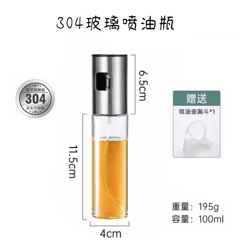 A 304 stainless steel fuel injection bottle glass fuel injection