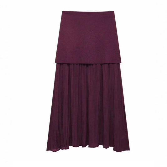 A vest vest skirt set