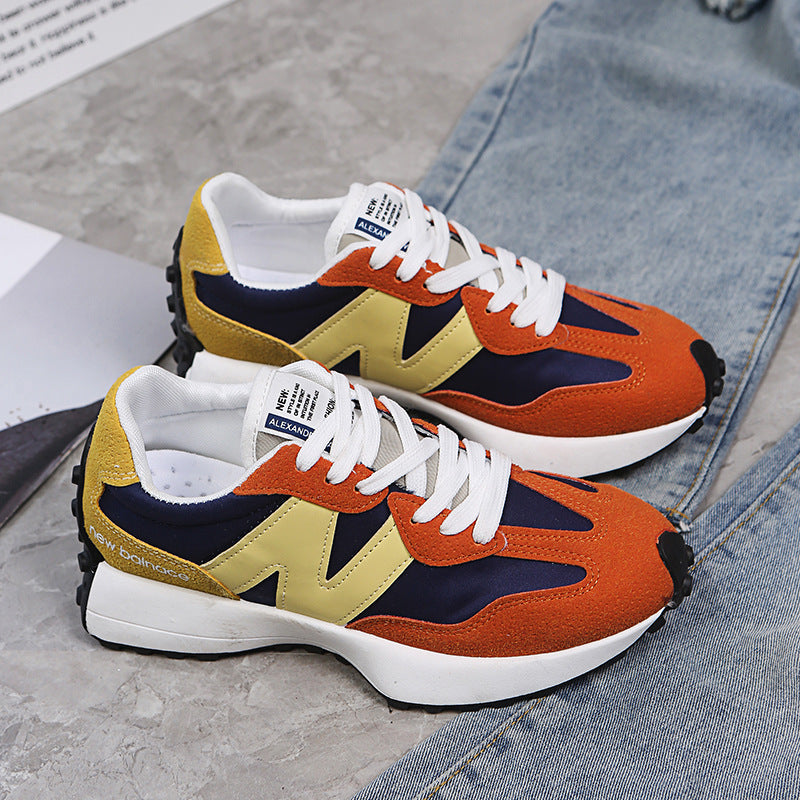 A small waist dad shoes women's autumn new Internet celebrity platform student casual shoes breathable sports Forrest Gump shoes women