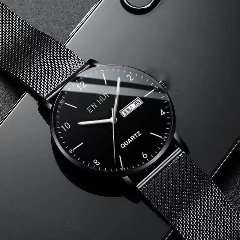 A Exam-specific watch Men's model Teen junior high school student Dial Waterproof silent mechanical electronic watch - Mixbatch