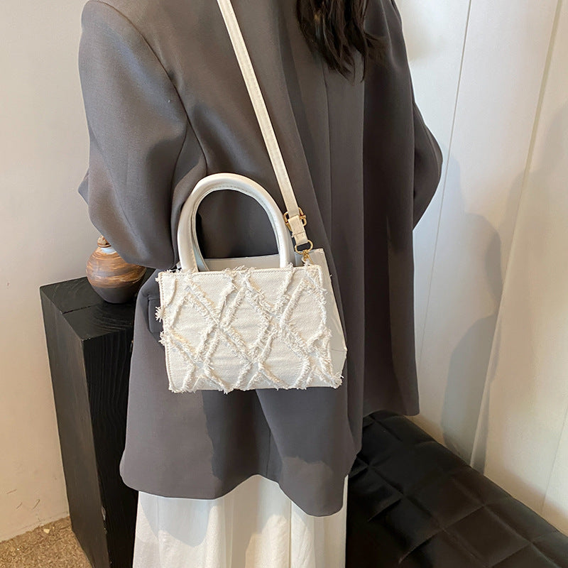 A summer new beautiful casual shoulder bag trendy simple messenger bag - Mixbatch