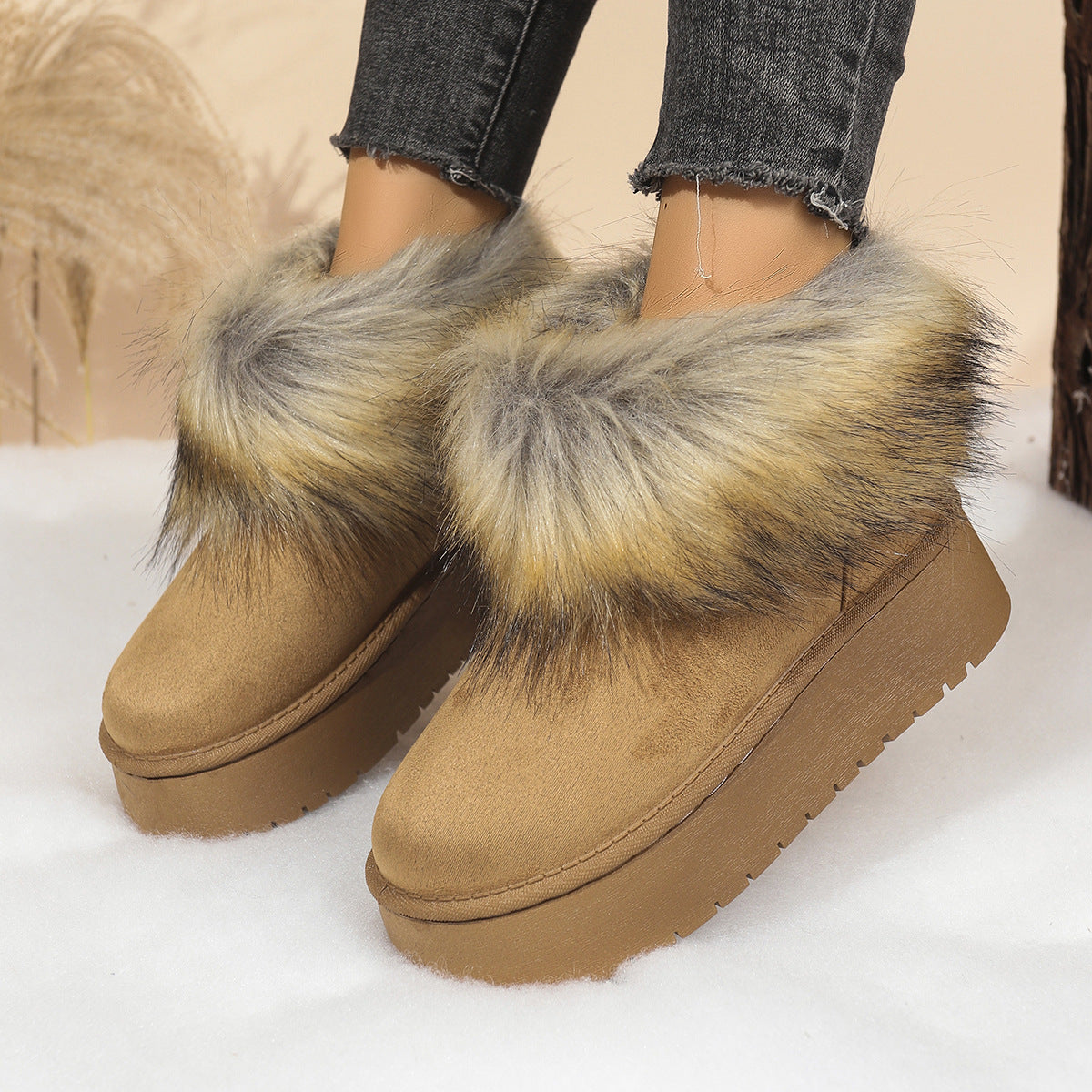 A snow boot