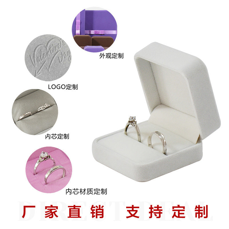 A ring flannel box custom LOGO