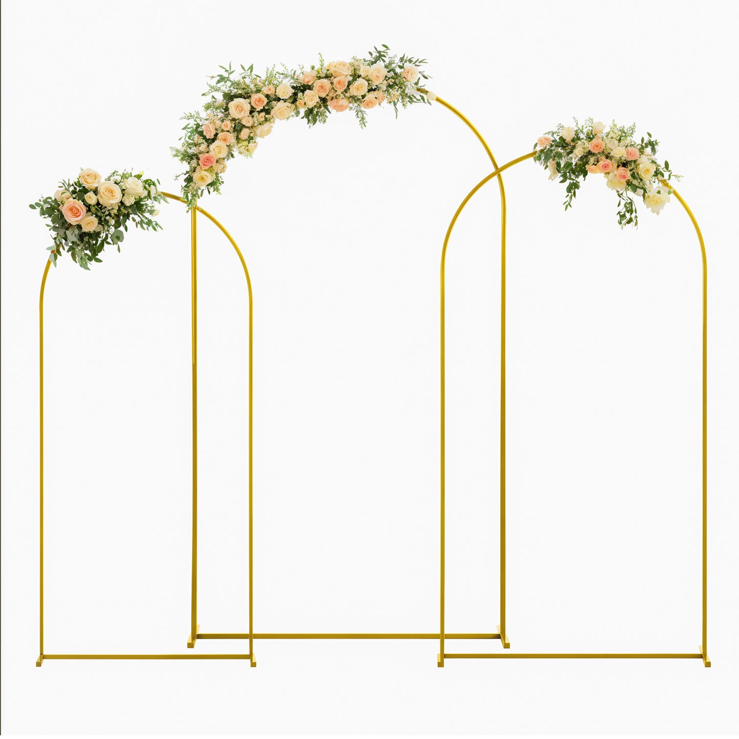 A metal arch bracket