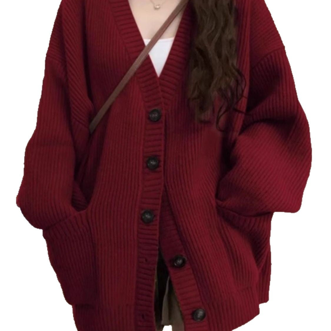 A sweater jacket