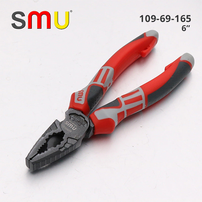 A SMU original diagonal mouth pliers 6 inch 7 inch 8 inch Seiko quality industrial grade diagonal mouth pliers cutting steel wire electrician