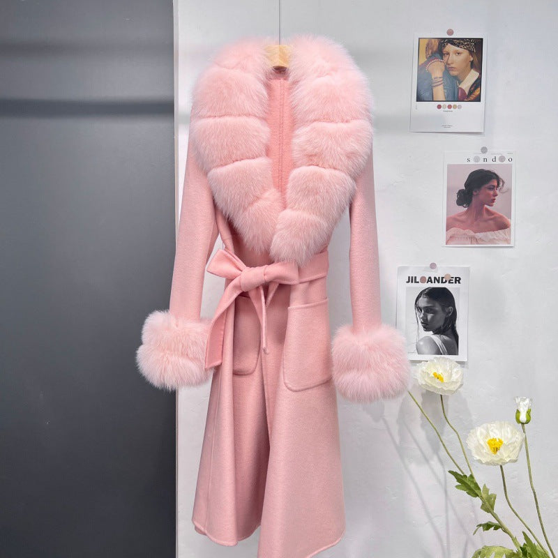 A fur coat