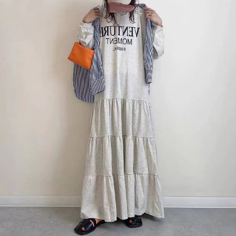 A loose dress