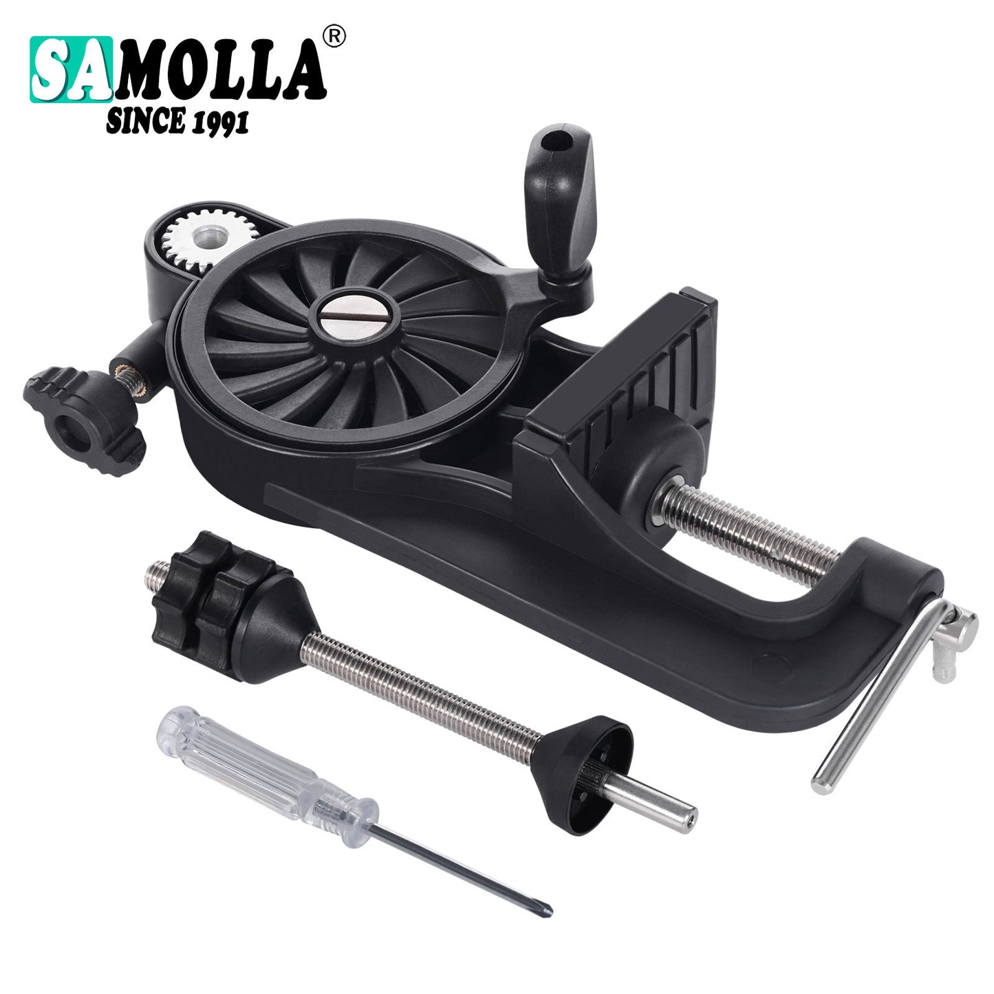 A Fast Saltwater Line Spooler – Dual-direction, Speed 3.5:1, Adjustable Drag