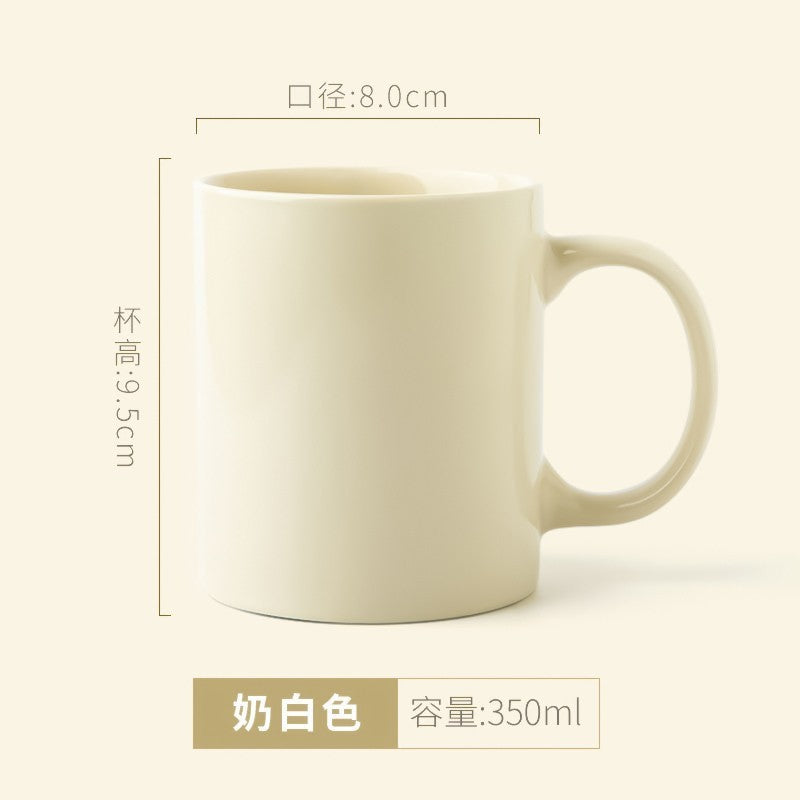 A ceramic mug printing photo to picture custom LOGO heat transfer process milk cup water cup gift cup custom