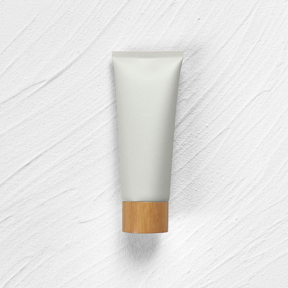 A100g grey matte cosmetic hose plastic extruded empty bottle inverted bottle PE Morandi color - Mixbatch