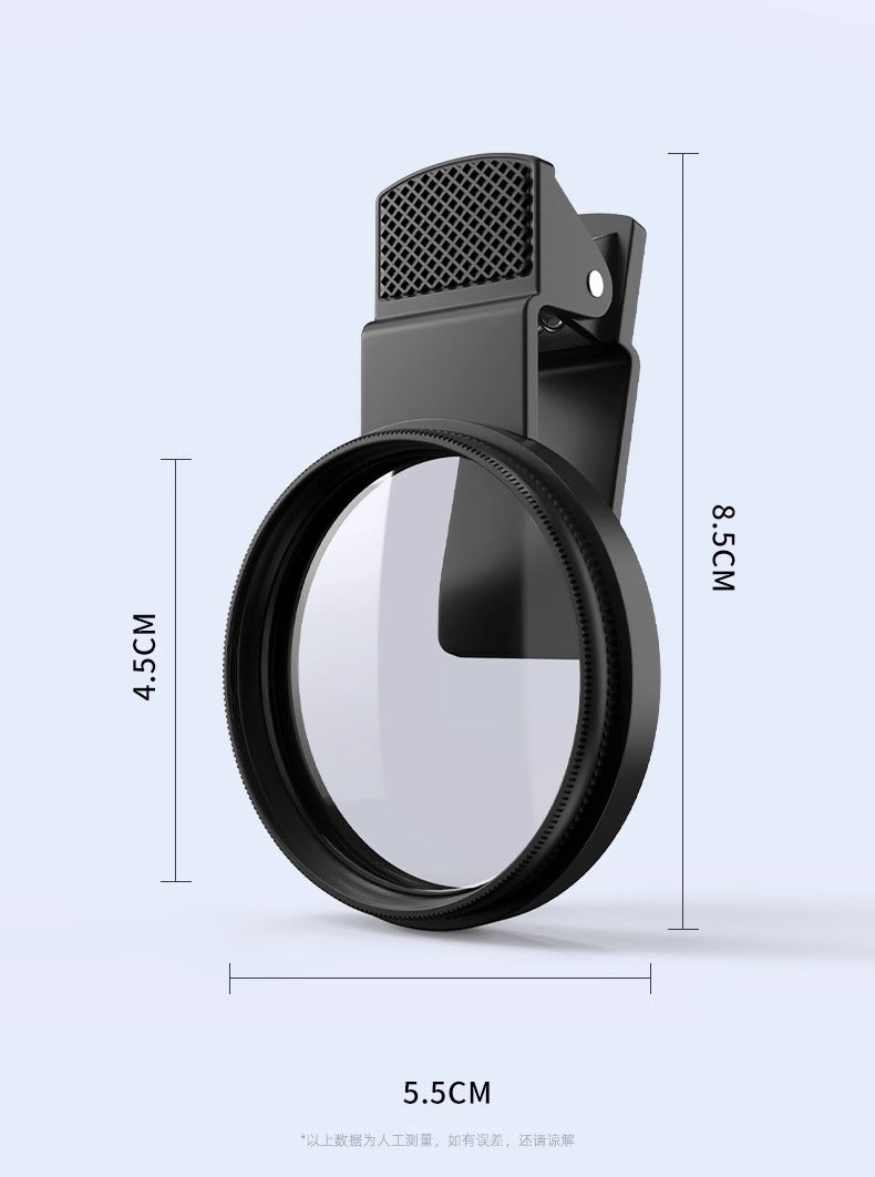 A mobile phone camera lens