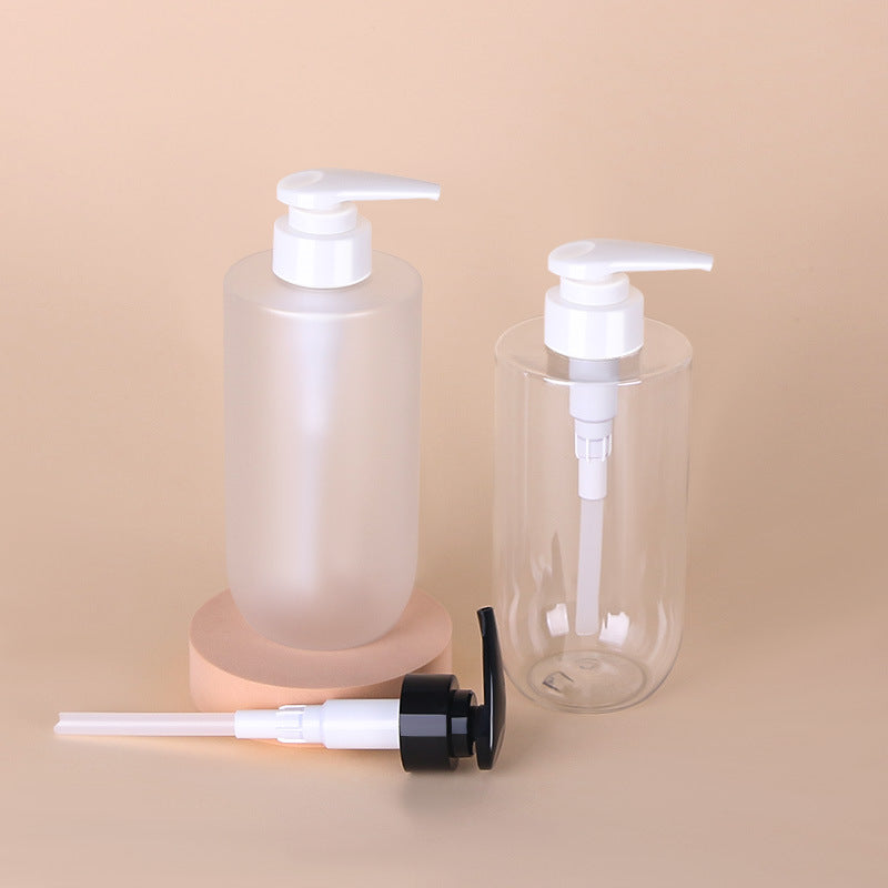 A Plastic Press Dispenser Bottle