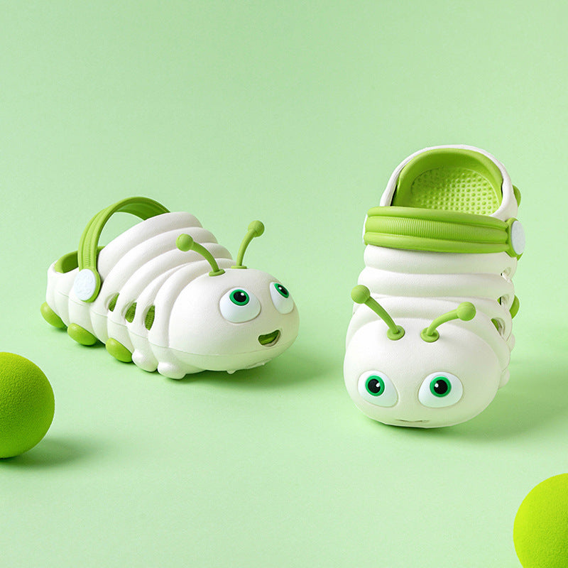 A children's hole shoes