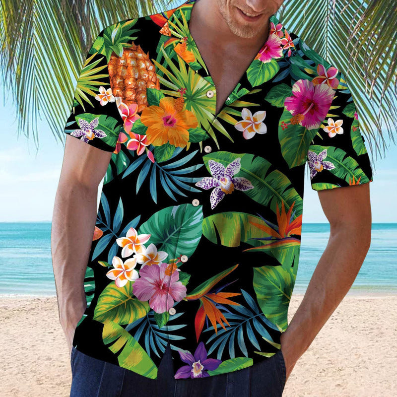 A Men's Printed Shirt