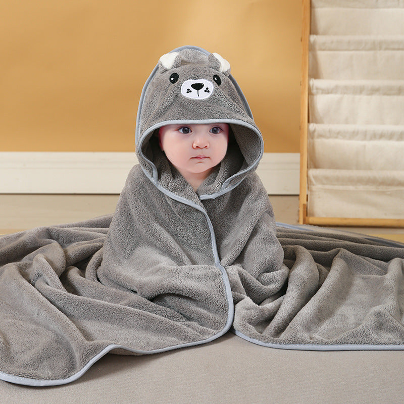 Baby holding a blanket bath towel 0.15kg any color mix Minimum purchase of 3 items - Mixbatch