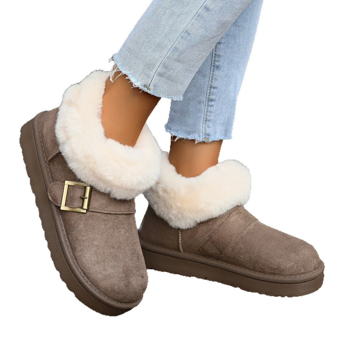 A plush boot