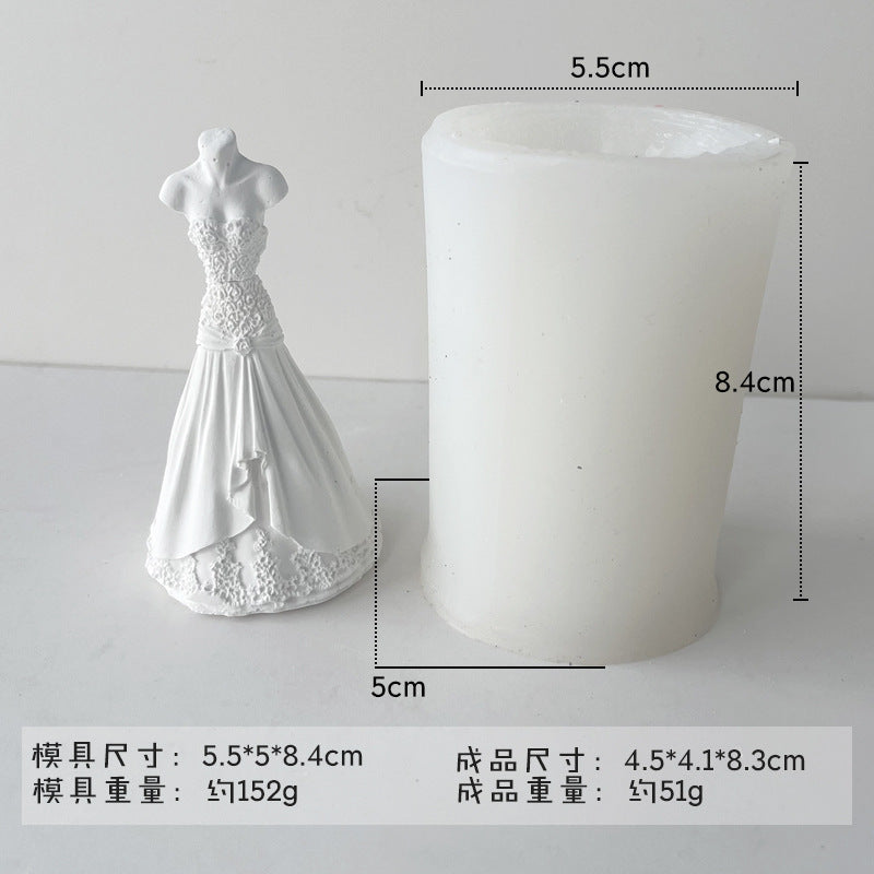 A 3D dress mold