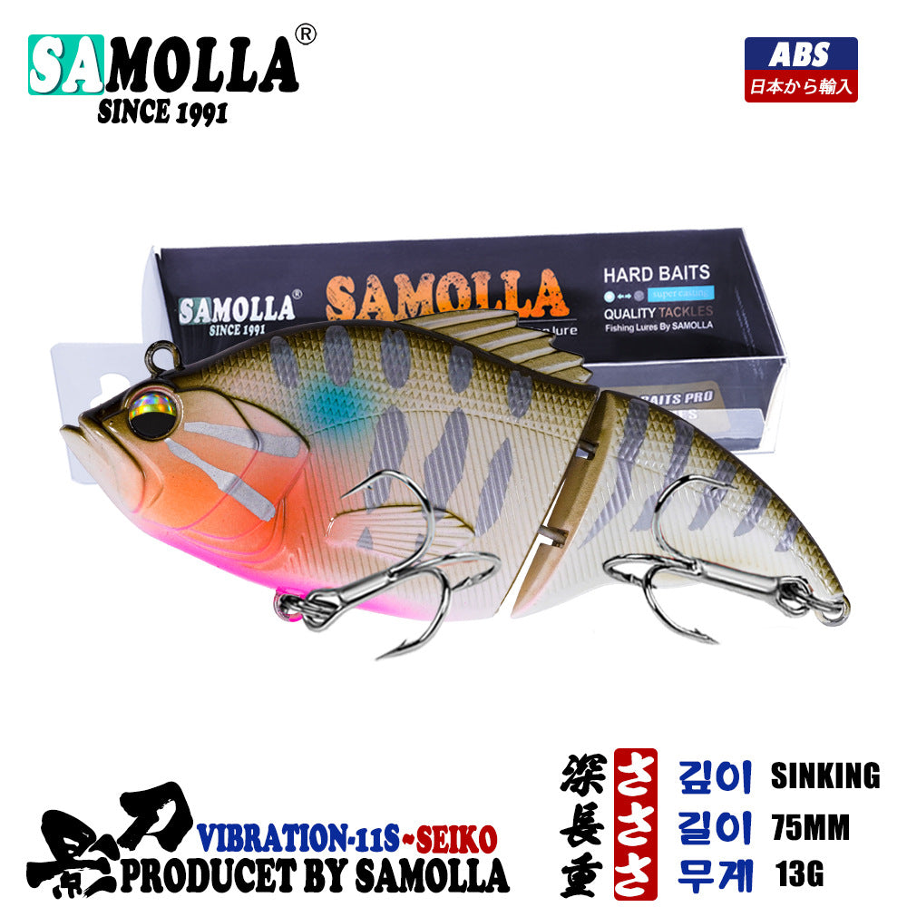 A Two-section Swimbait – Lifelike Fishing Lure for Bass & Predator Fish