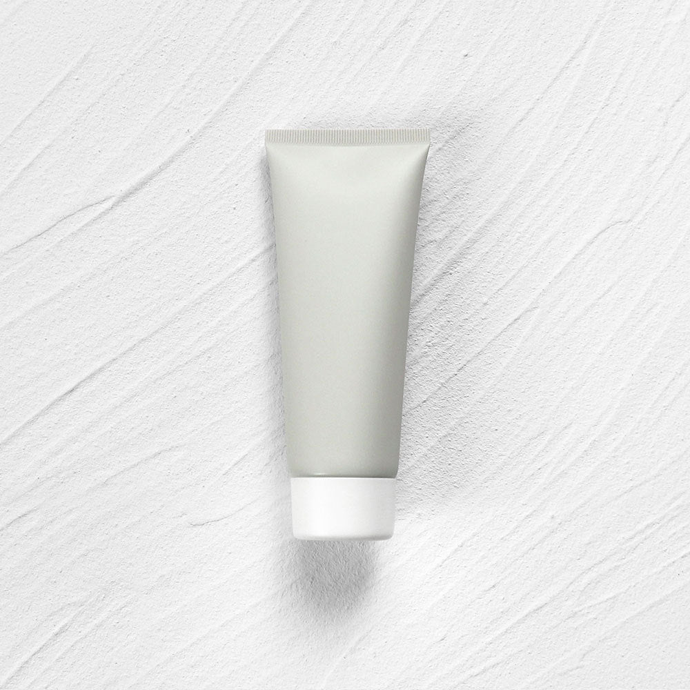 A100g grey matte cosmetic hose plastic extruded empty bottle inverted bottle PE Morandi color - Mixbatch