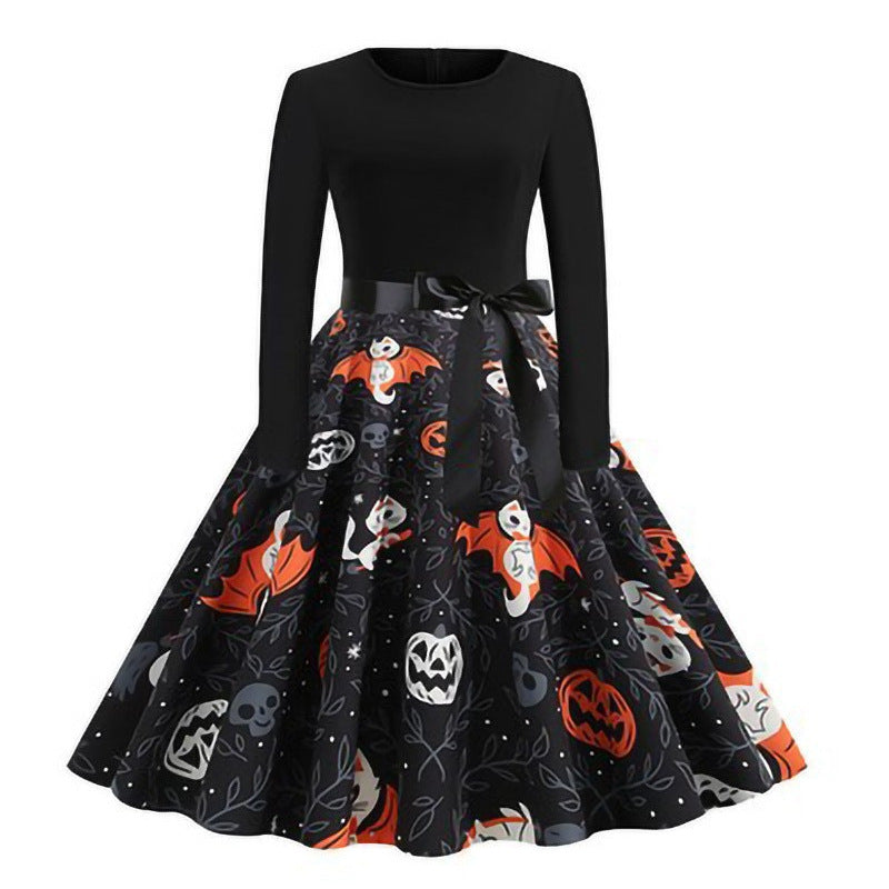 A christmas floral dress