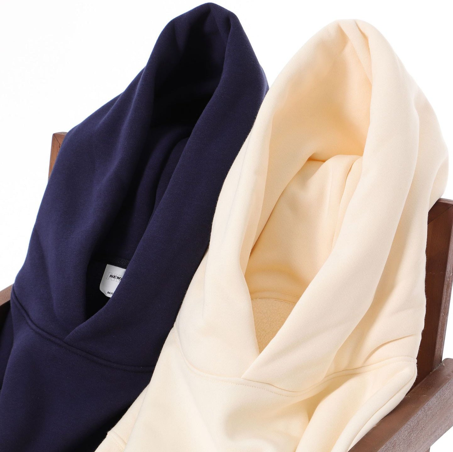 A hooded sweater