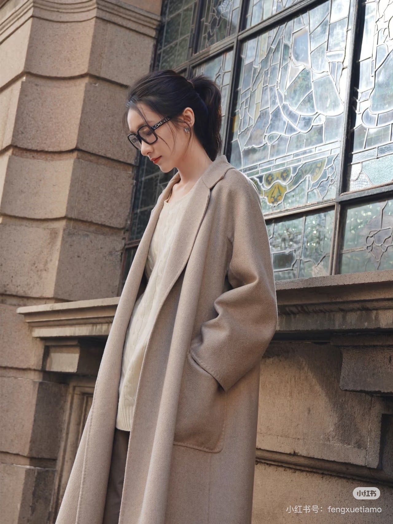 A Classic high-end LOB bathrobe double-sided cashmere coat 13 colors