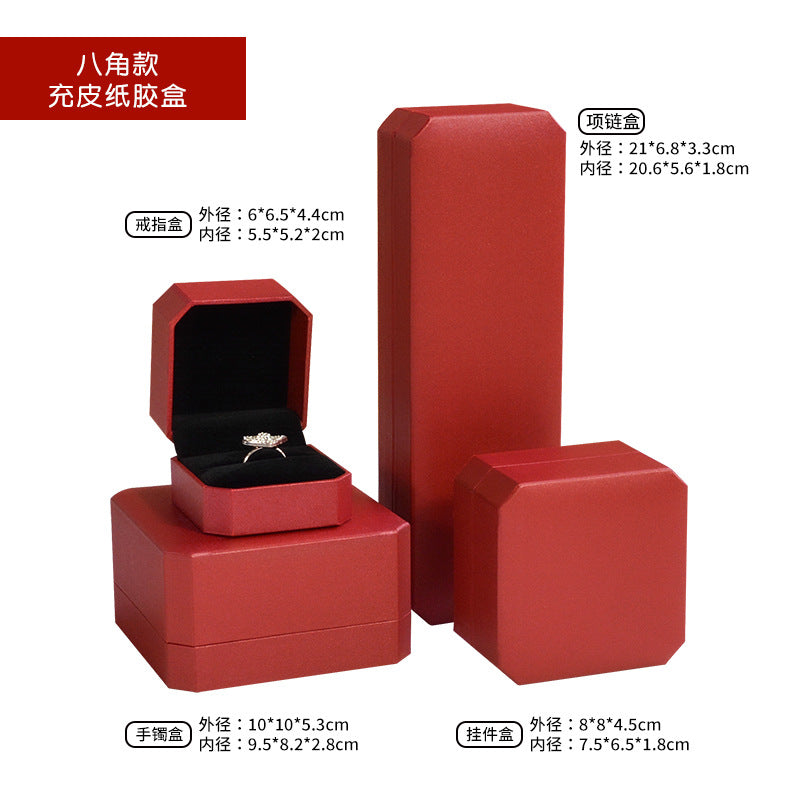 A jewelry packaging box custom LOGO