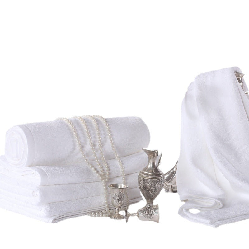 A hotel towel pure cotton OEM LOGO