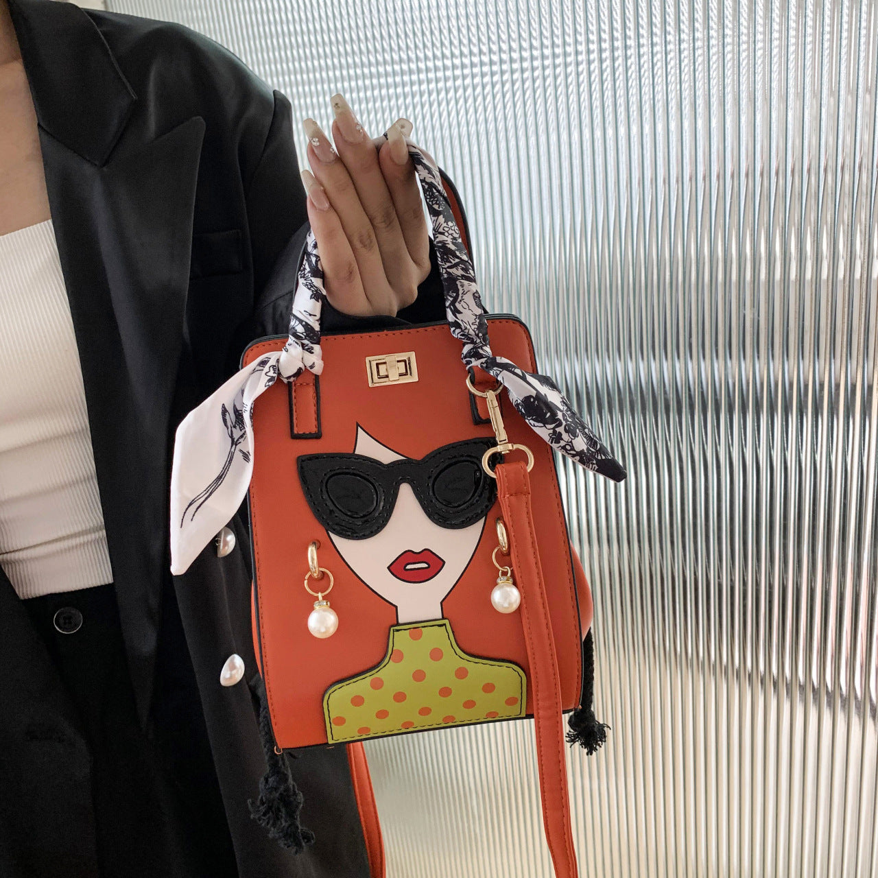 A messenger bag