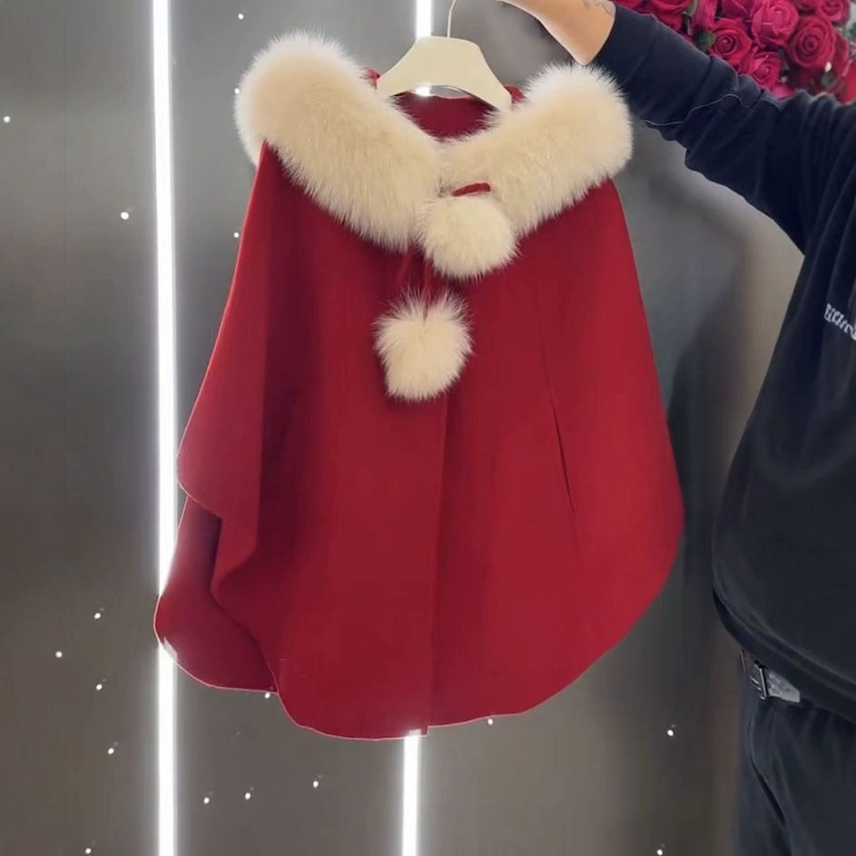A cape jacket