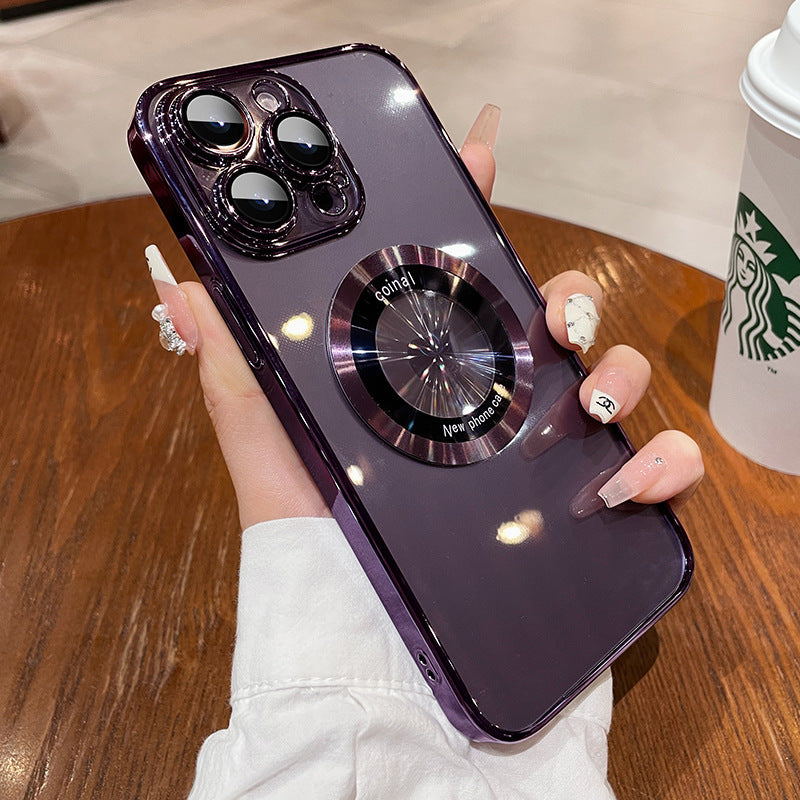 A magnetic phone shell