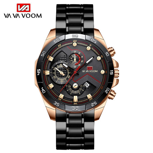 A watch steel chain belt model
