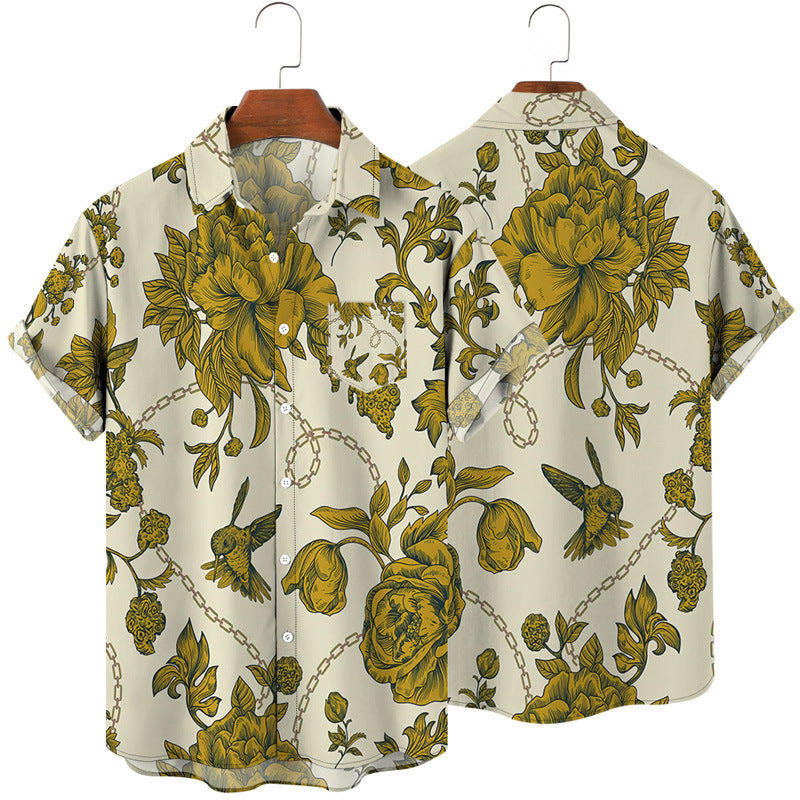 A printed summer shirt