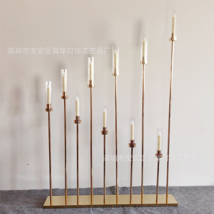 A golden candlestick